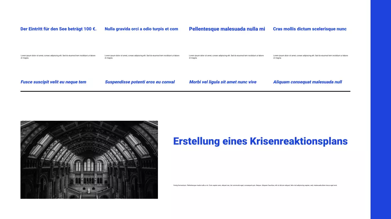 Weiß-blaue Webinar-Präsentation