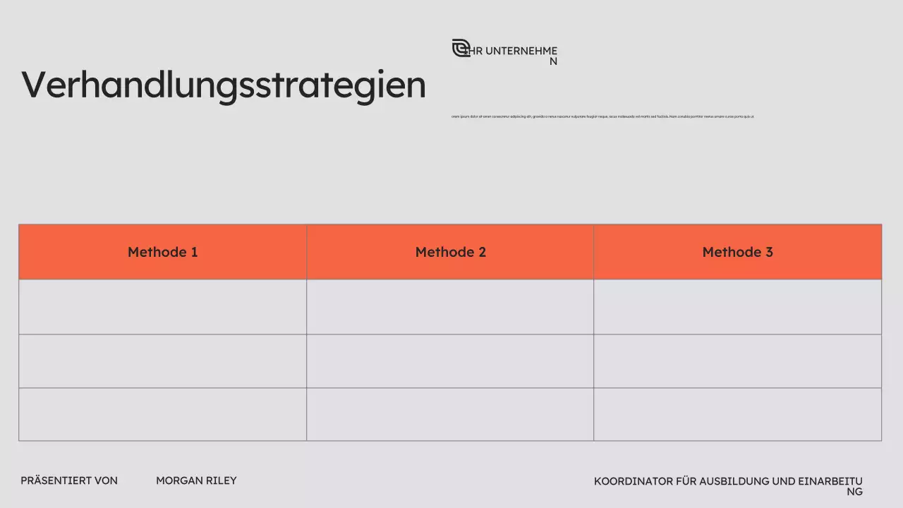 Orange Modern Sales Kurs