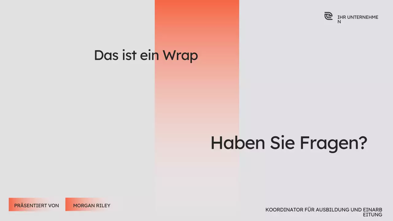 Orange Modern Sales Kurs