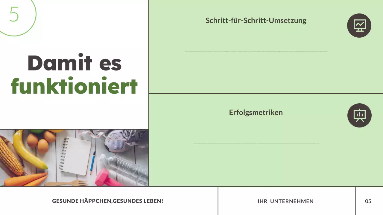 Green Modern Food Tracker