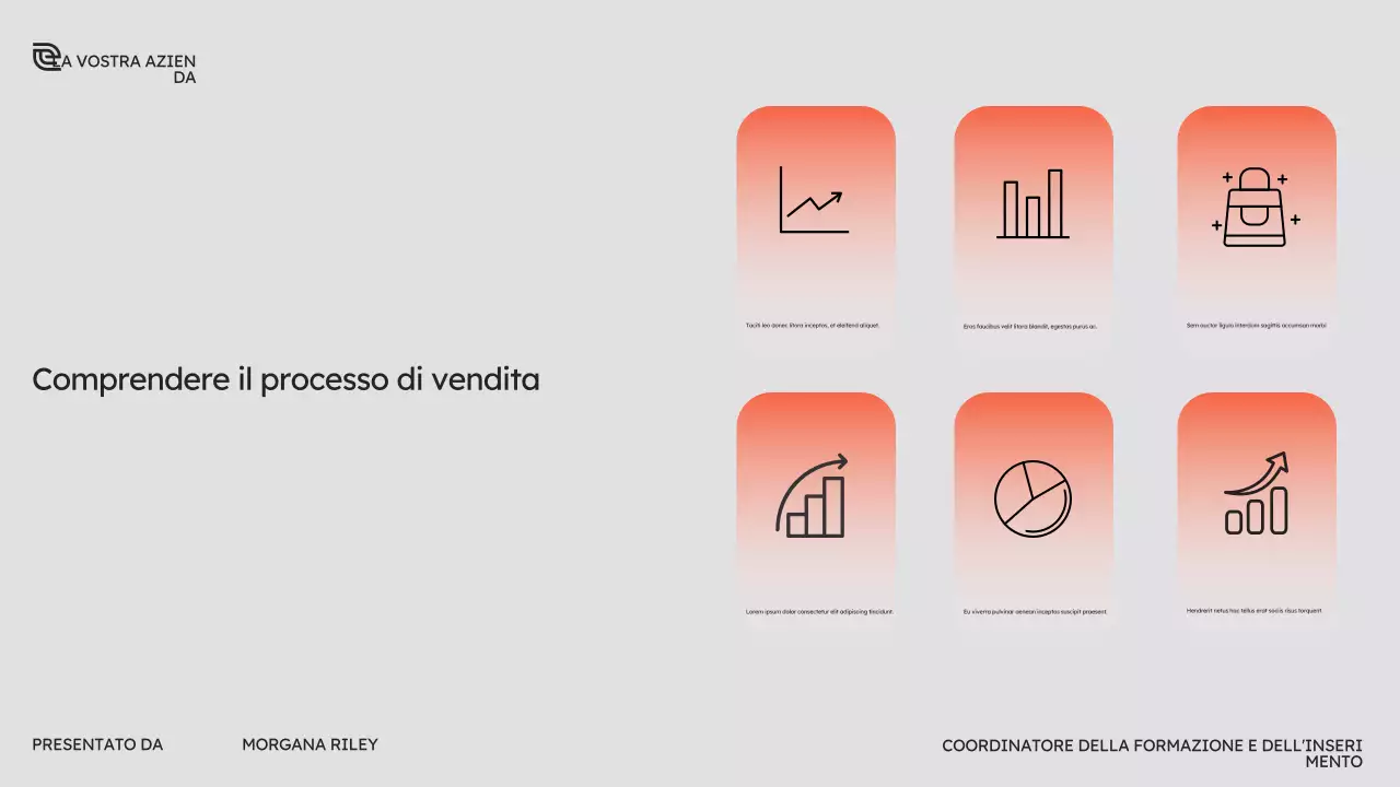 Corso di vendita moderna Orange