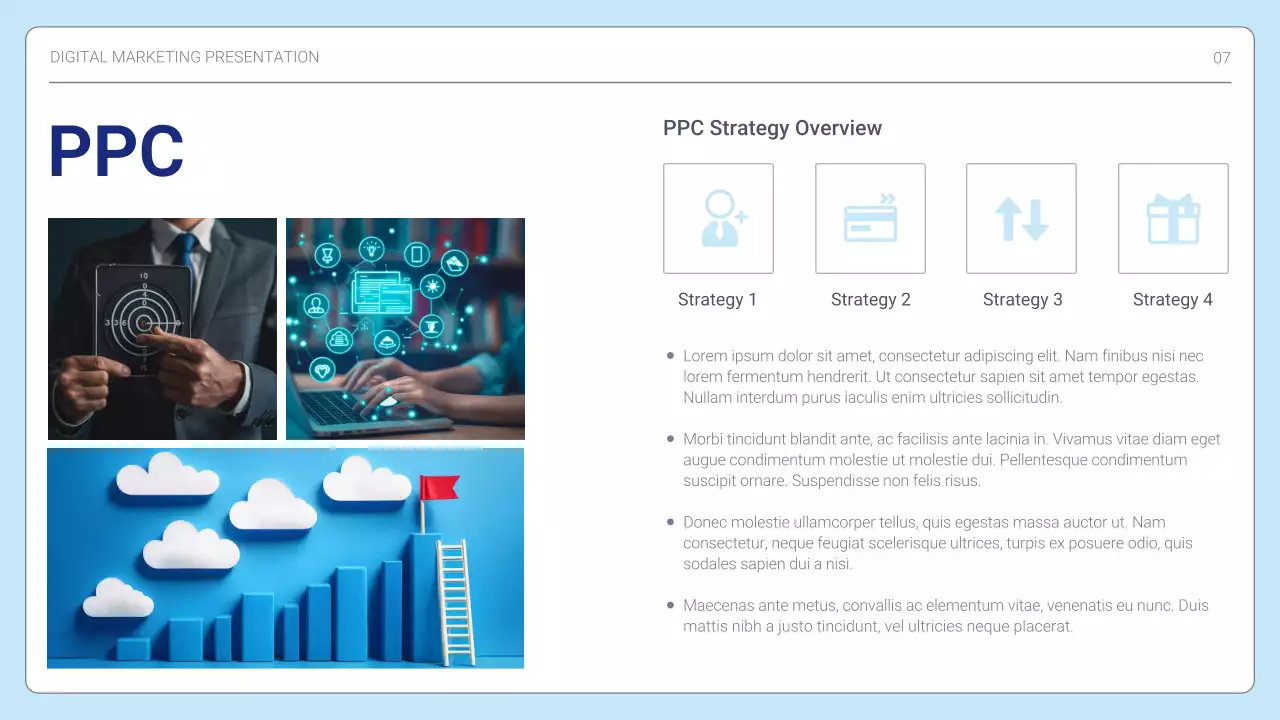 White Modern Marketing Presentation