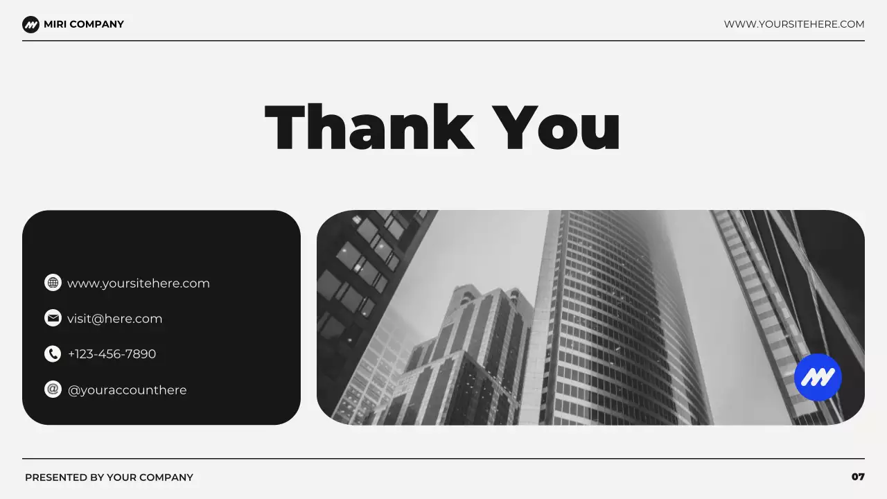 Black and Blue Modern Budget Planning Presentation