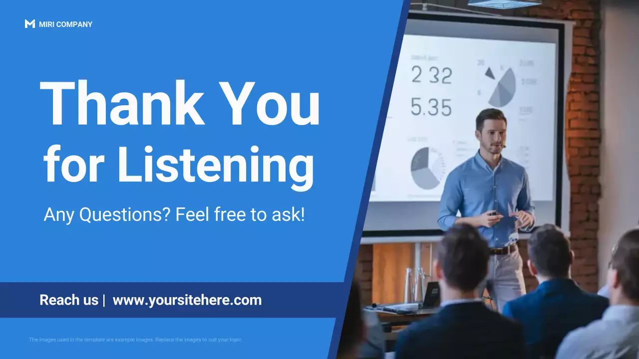 Blue Professional Business Webinar Promotion Presentation