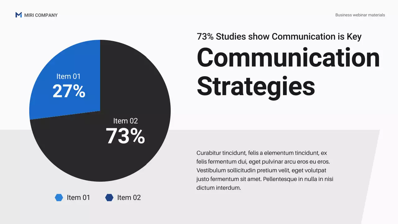 Blue Professional Business Webinar Promotion Presentation