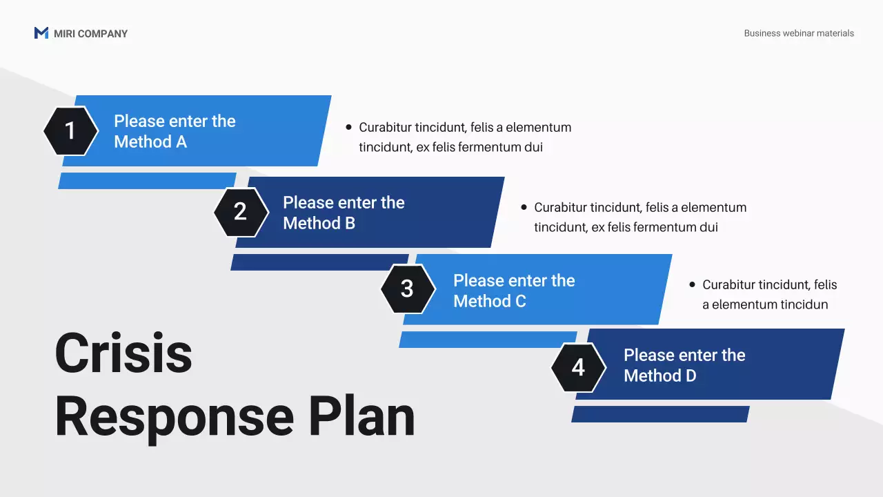 Blue Professional Business Webinar Promotion Presentation