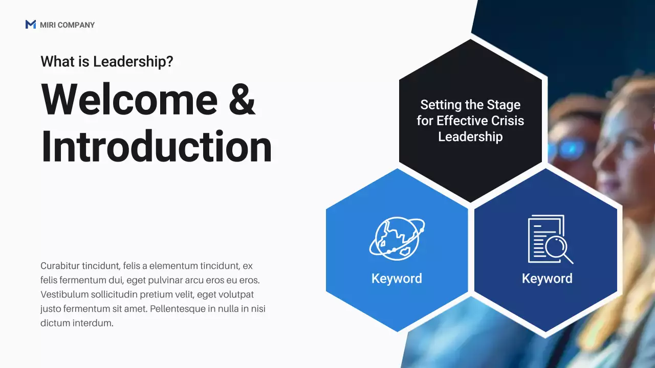 Blue Professional Business Webinar Promotion Presentation