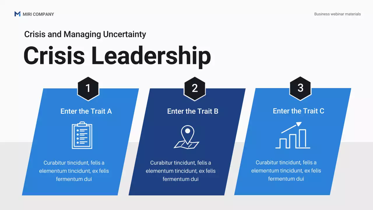 Blue Professional Business Webinar Promotion Presentation