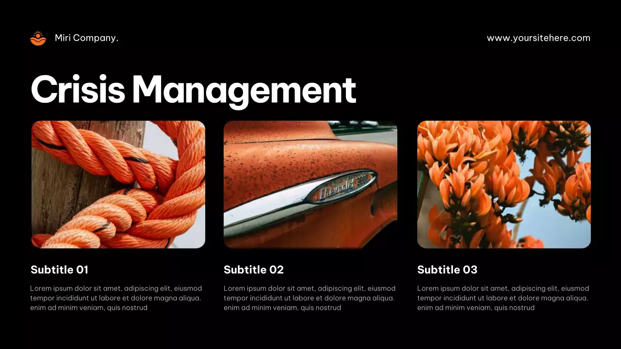 Orange Modern PR Agency Pitch Presentation