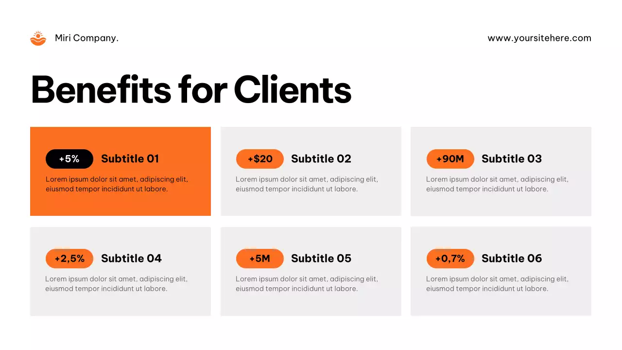 Orange Modern PR Agency Pitch Presentation