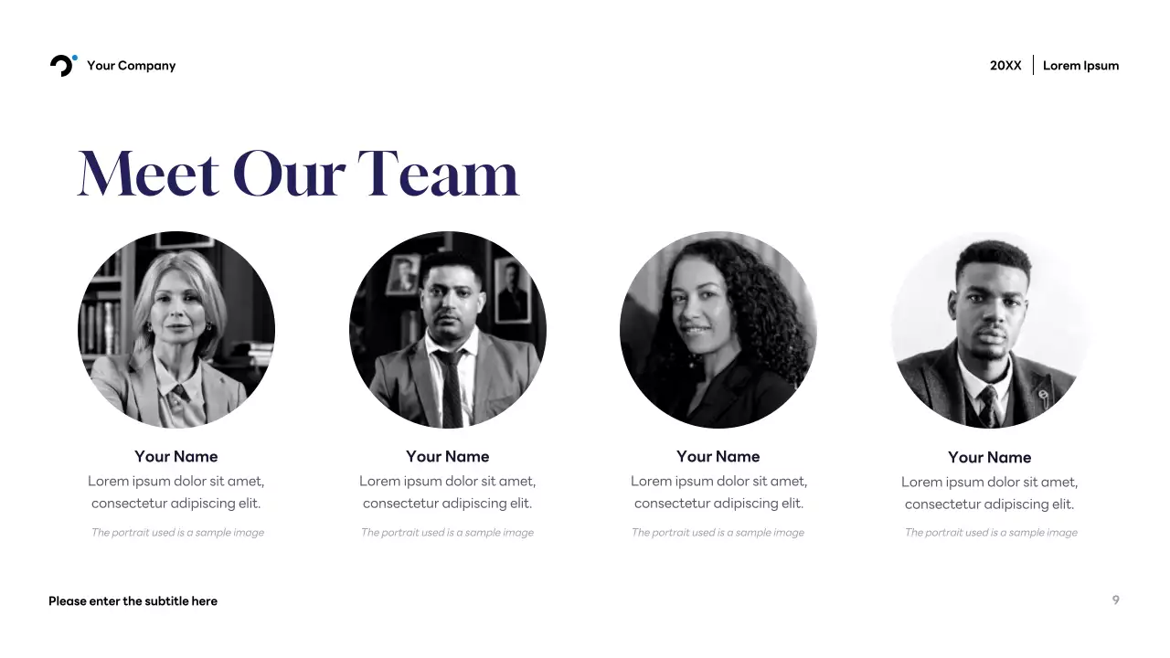 Navy Professional Legal Consulting Presentation