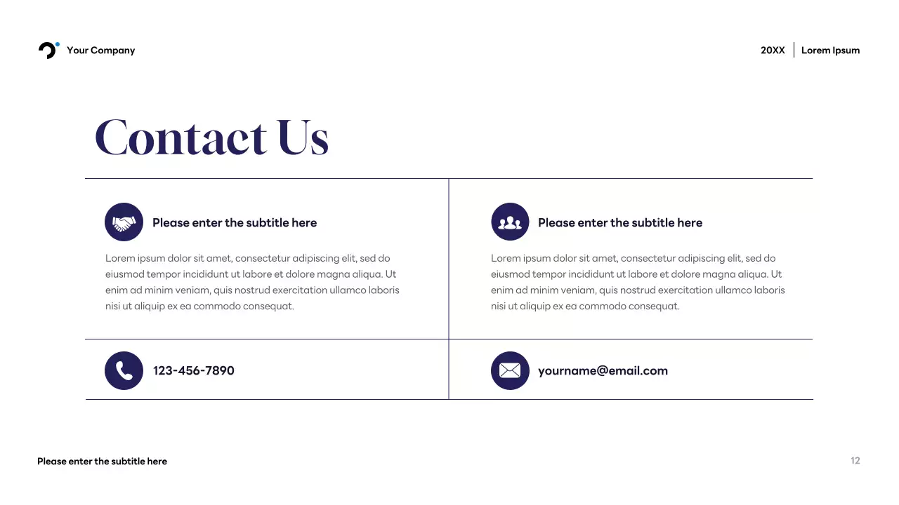 Navy Professional Legal Consulting Presentation