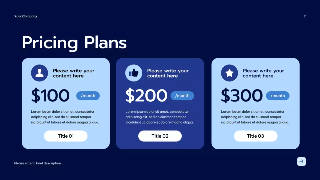 Blue Modern Business Presentation