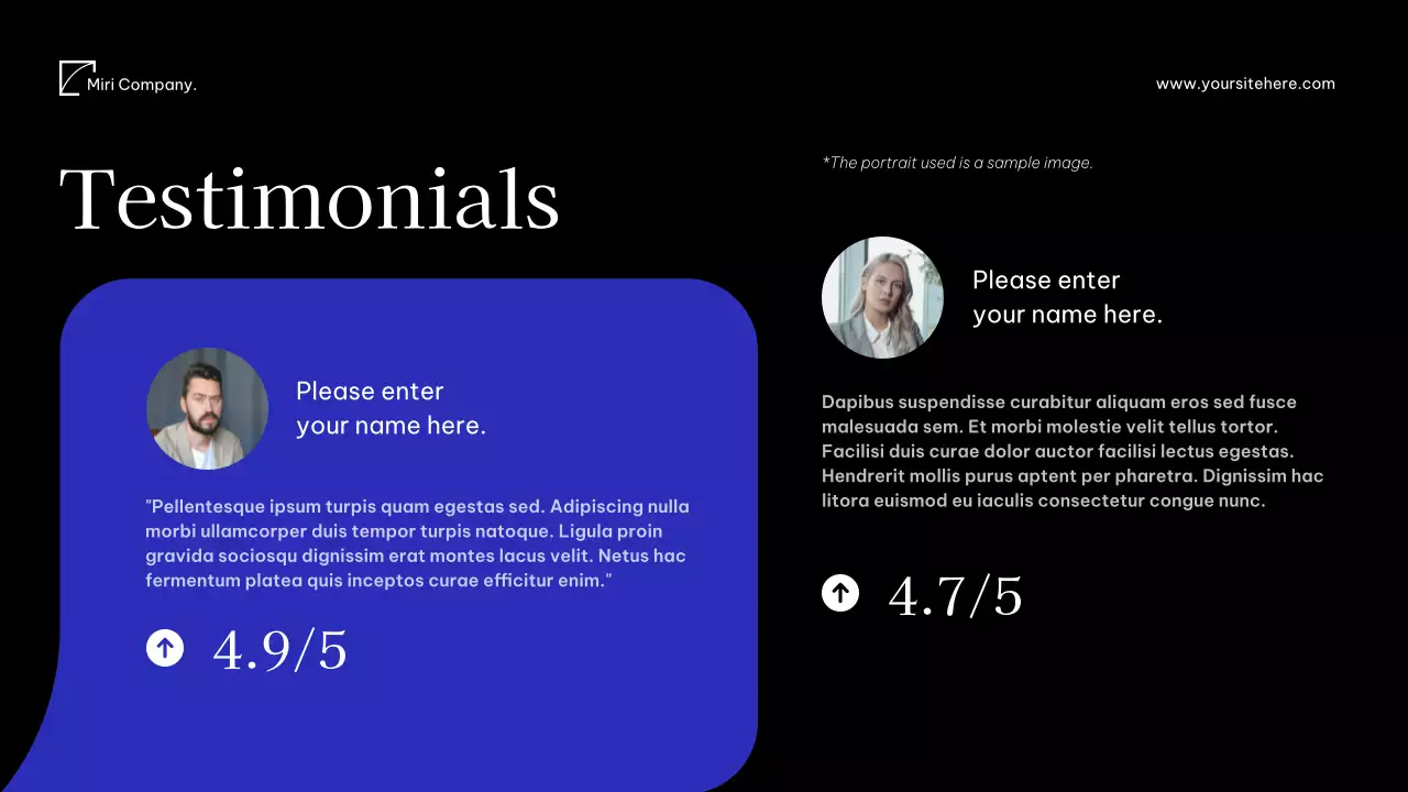 Blue Modern Media Pitch Presentation