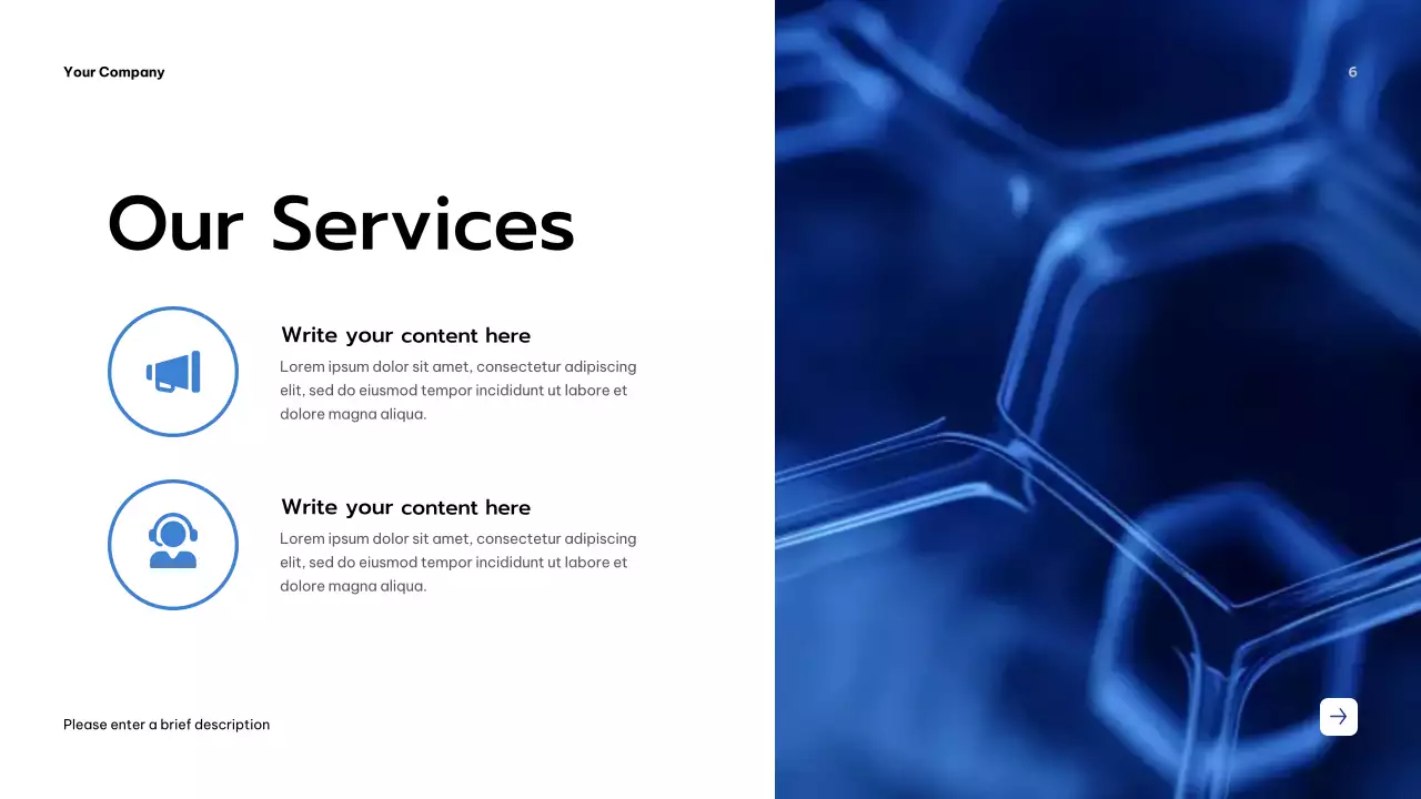 Blue Modern Business Presentation