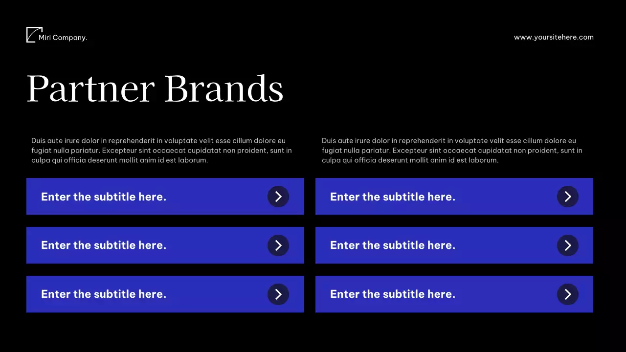 Blue Modern Media Pitch Presentation