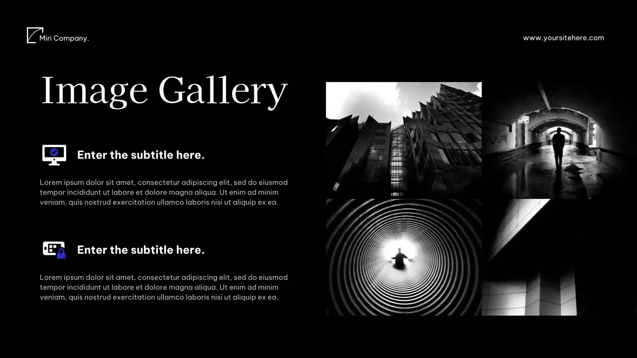 Blue Modern Media Pitch Presentation