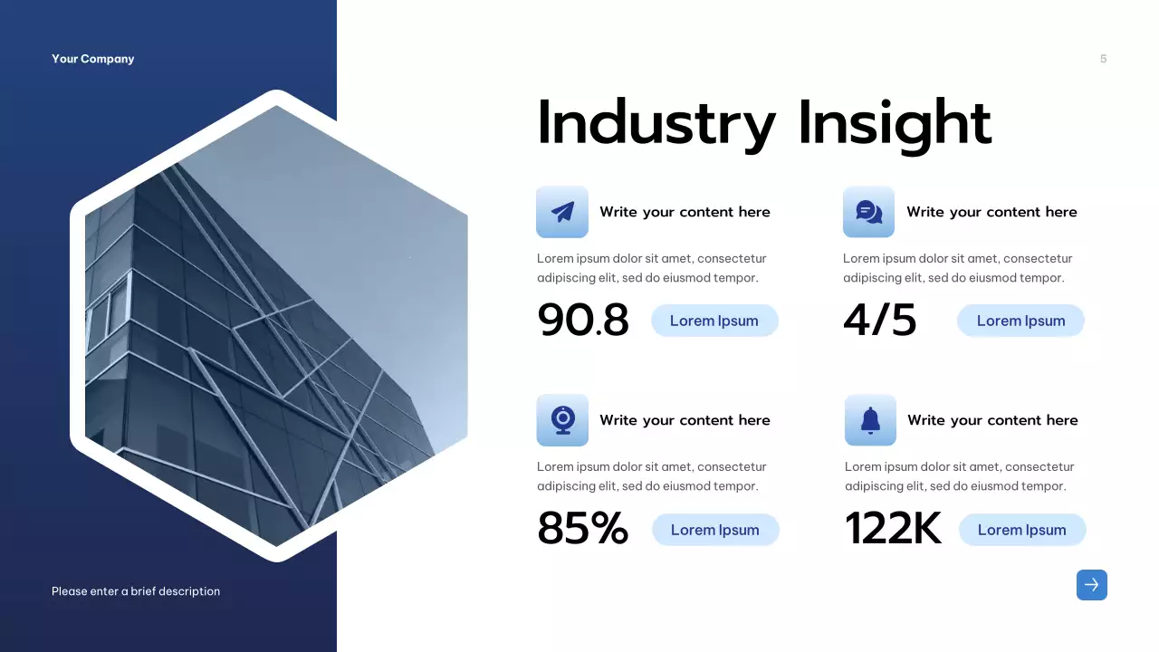 Blue Modern Business Presentation