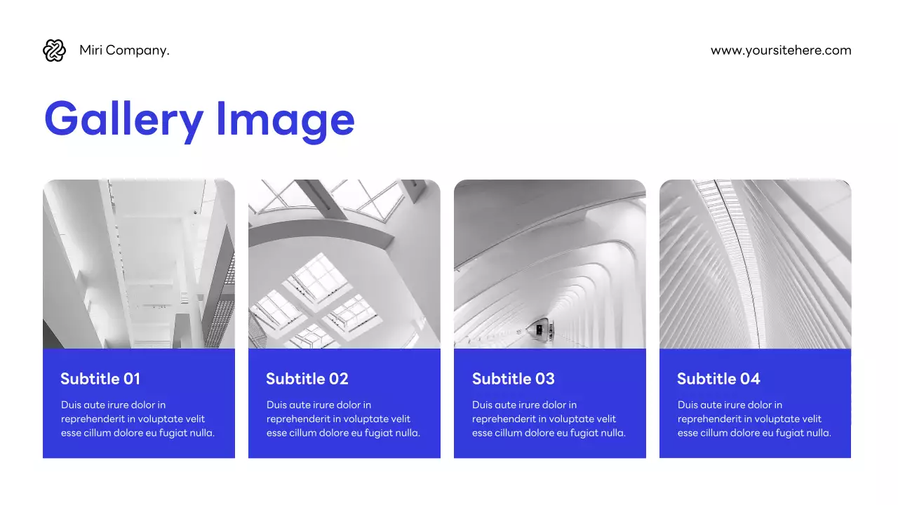 Blue Modern Cybersecurity Agency Pitch Presentation