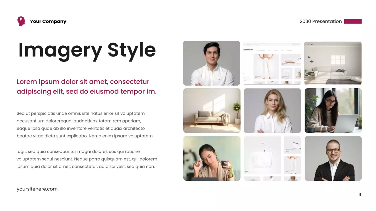 Magenta Modern Creative Agency Pitch Presentation