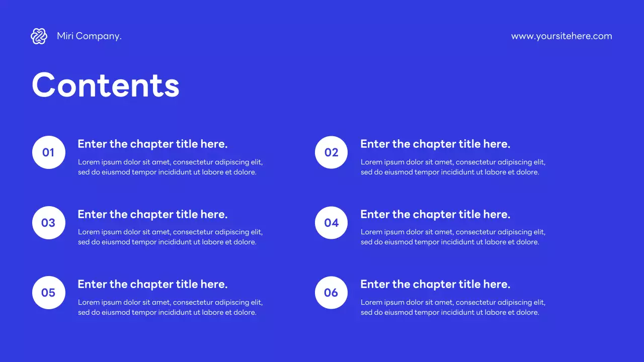 Blue Modern Cybersecurity Agency Pitch Presentation