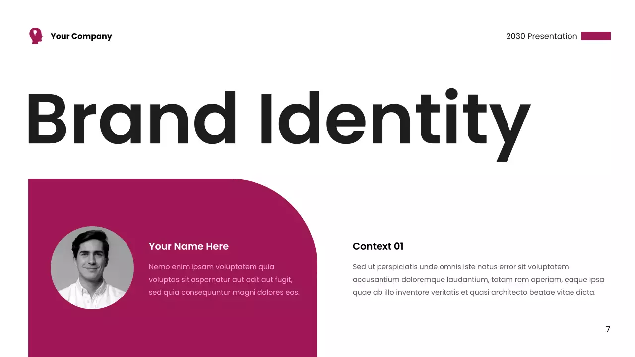 Magenta Modern Creative Agency Pitch Presentation