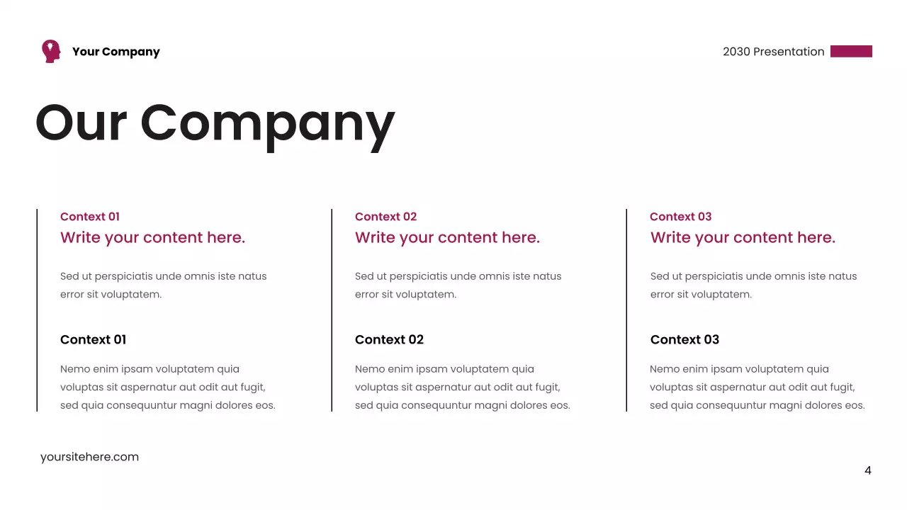 Magenta Modern Creative Agency Pitch Presentation