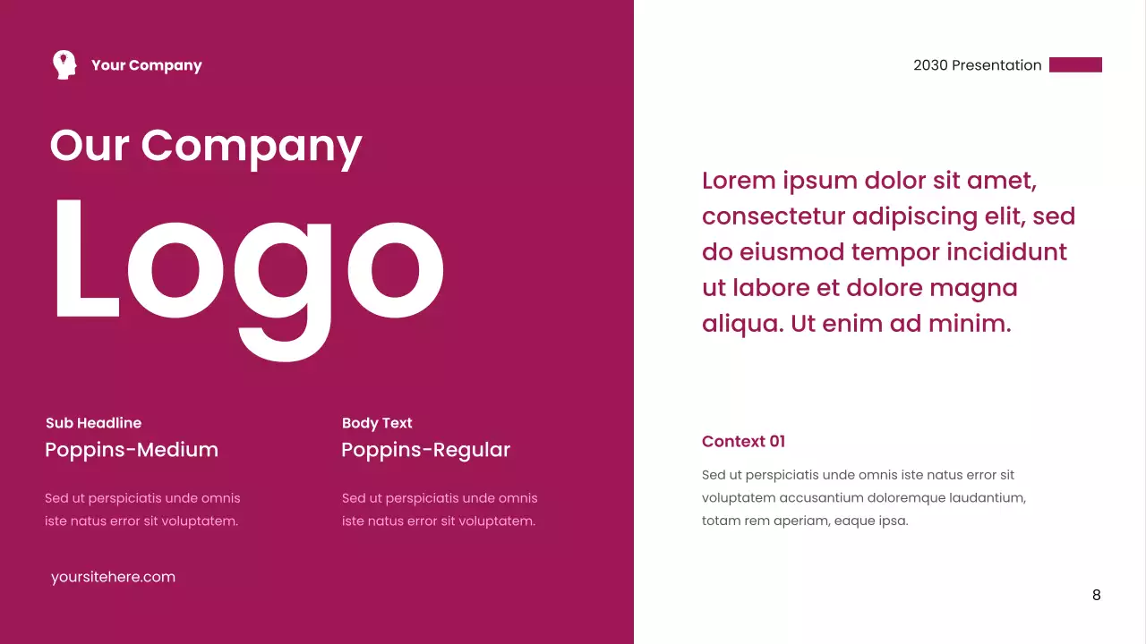 Magenta Modern Creative Agency Pitch Presentation