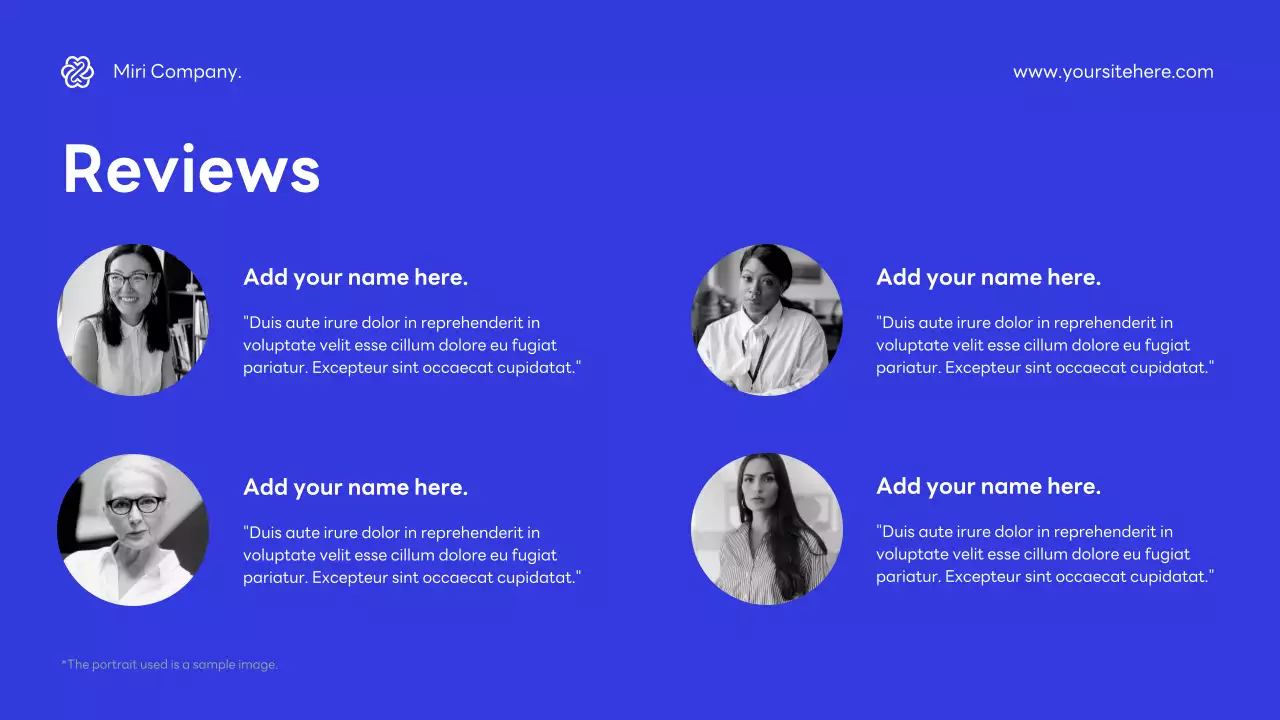 Blue Modern Cybersecurity Agency Pitch Presentation