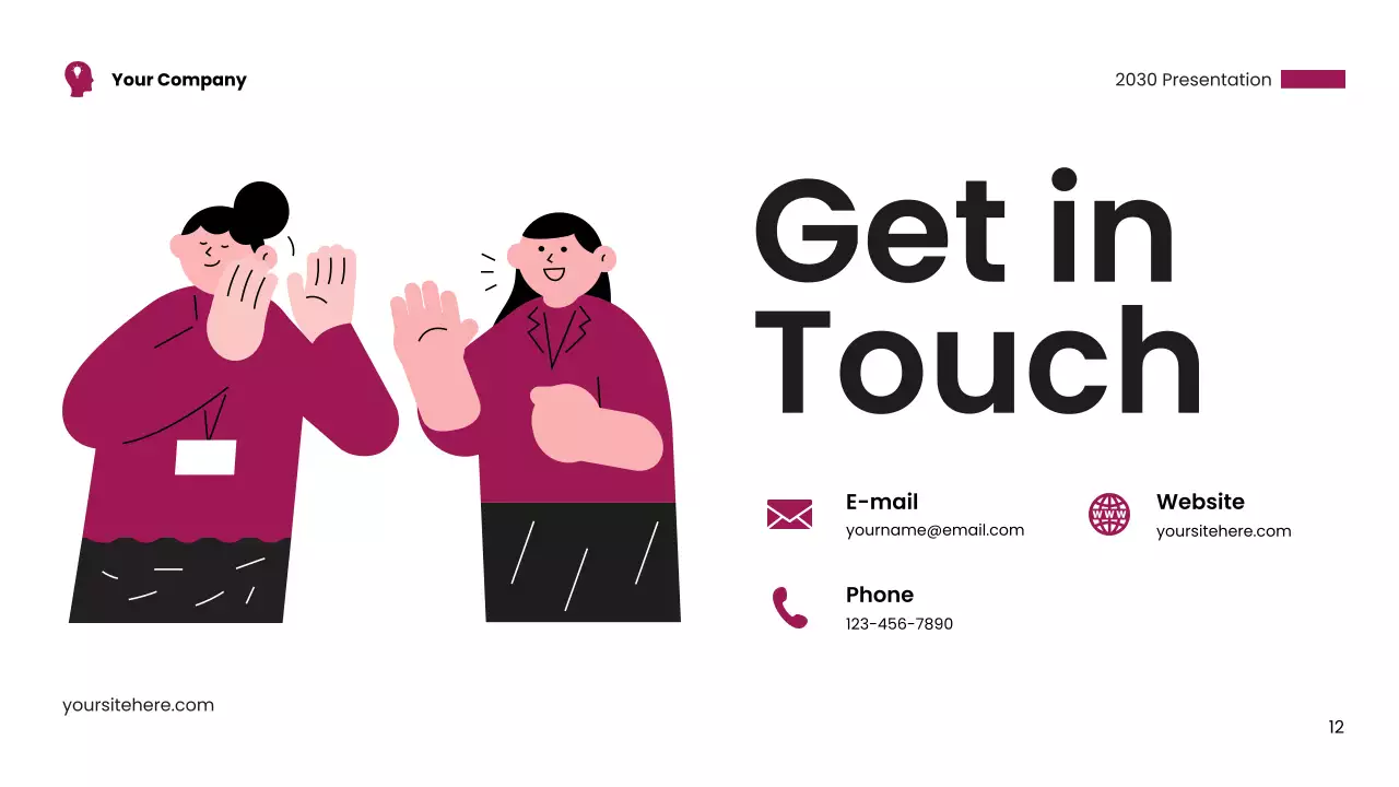 Magenta Modern Creative Agency Pitch Presentation