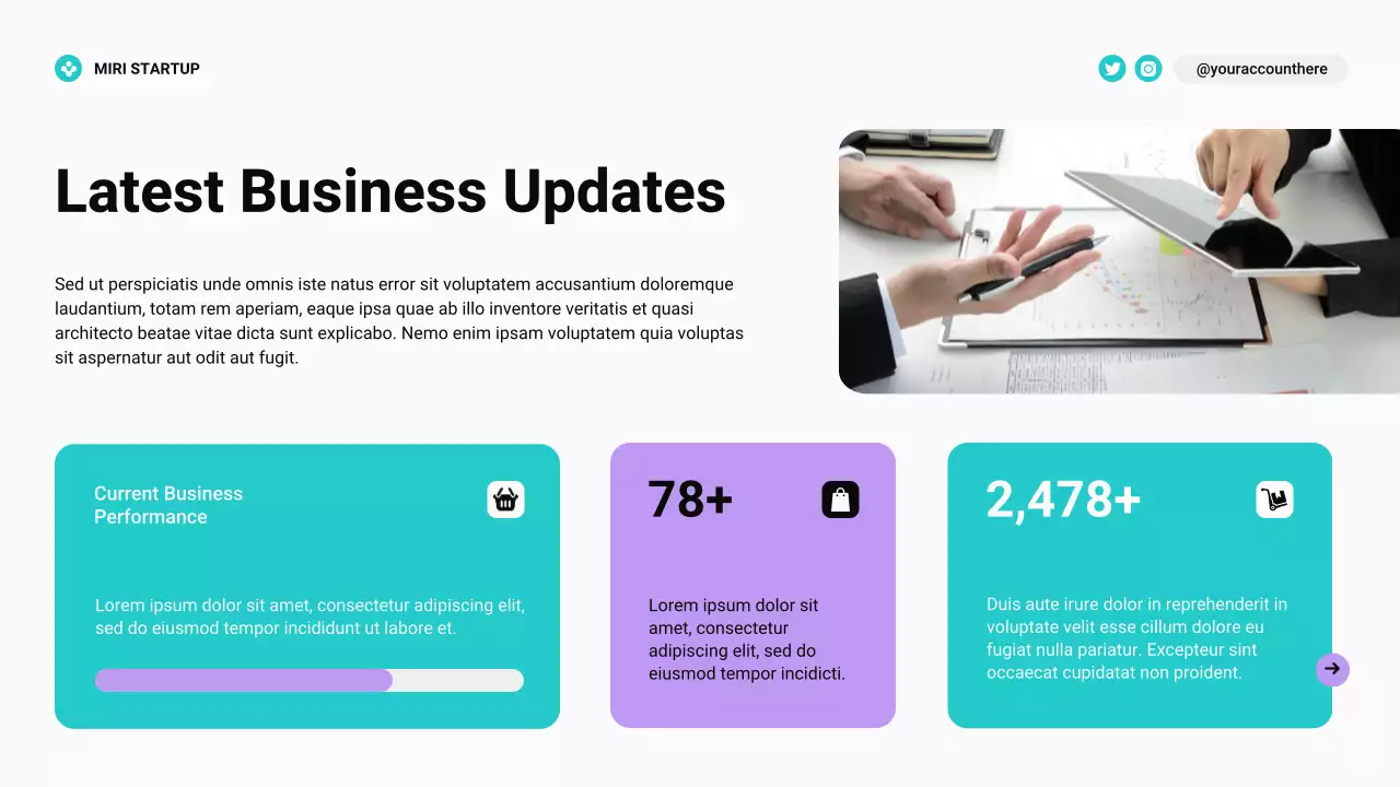 Teal and Purple Modern Budget Planning Presentation