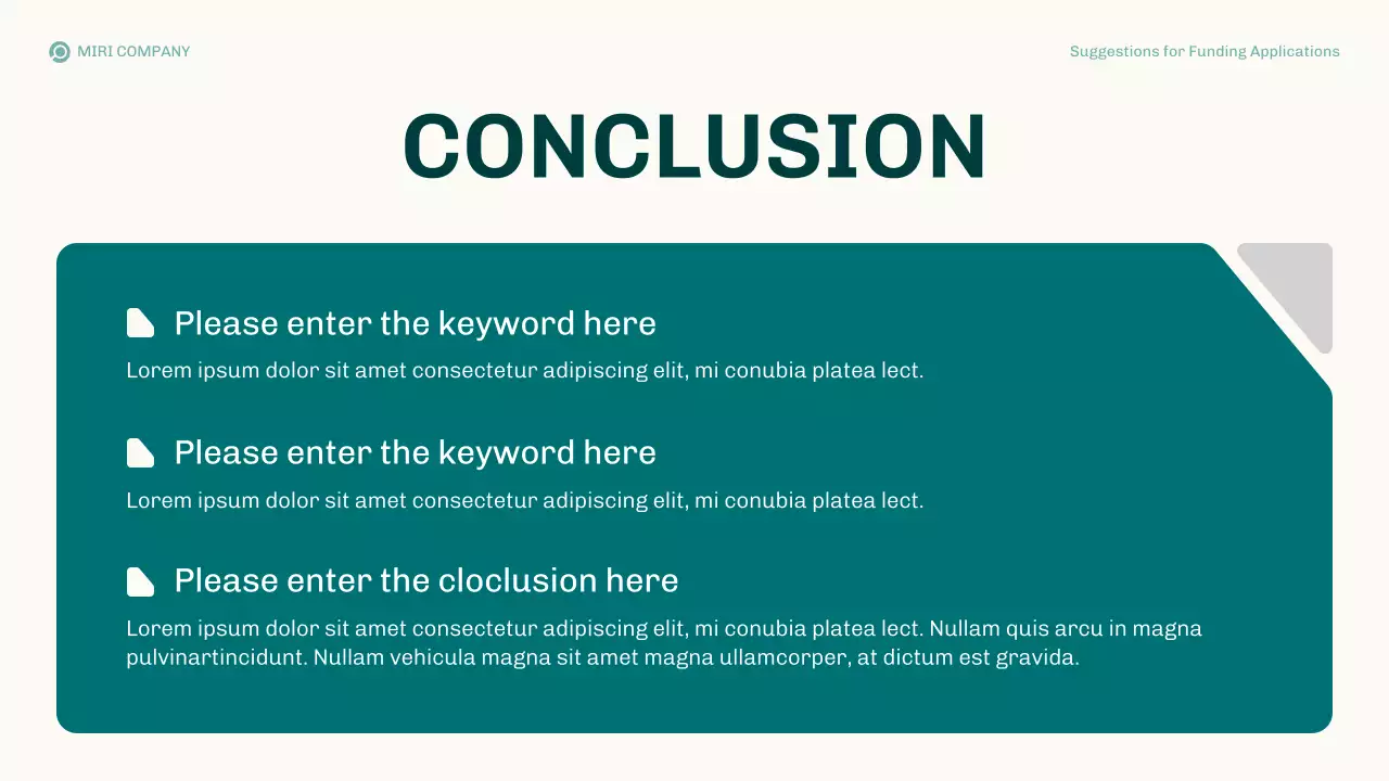 Teal Modern Funding Proposals Business Plan Presentation