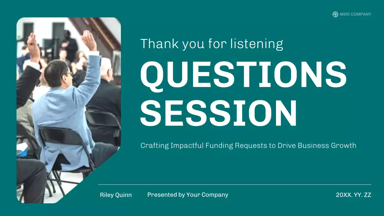 Teal Modern Funding Proposals Business Plan Presentation