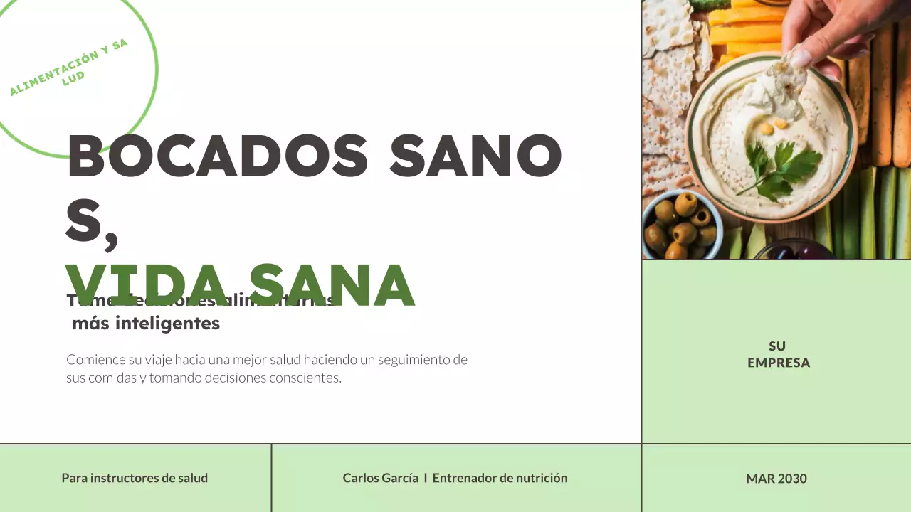 Rastreador de alimentos ecológicos modernos