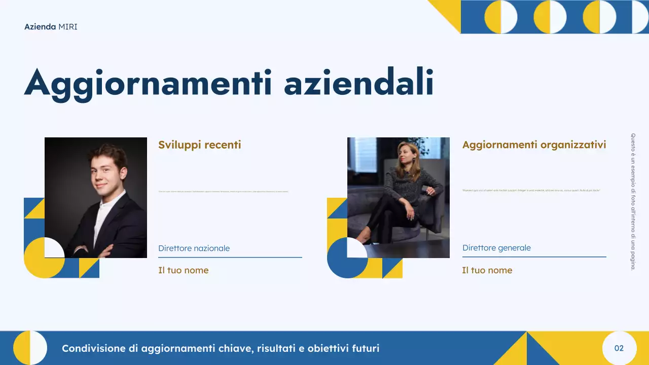 Presentazione del Municipio Blu