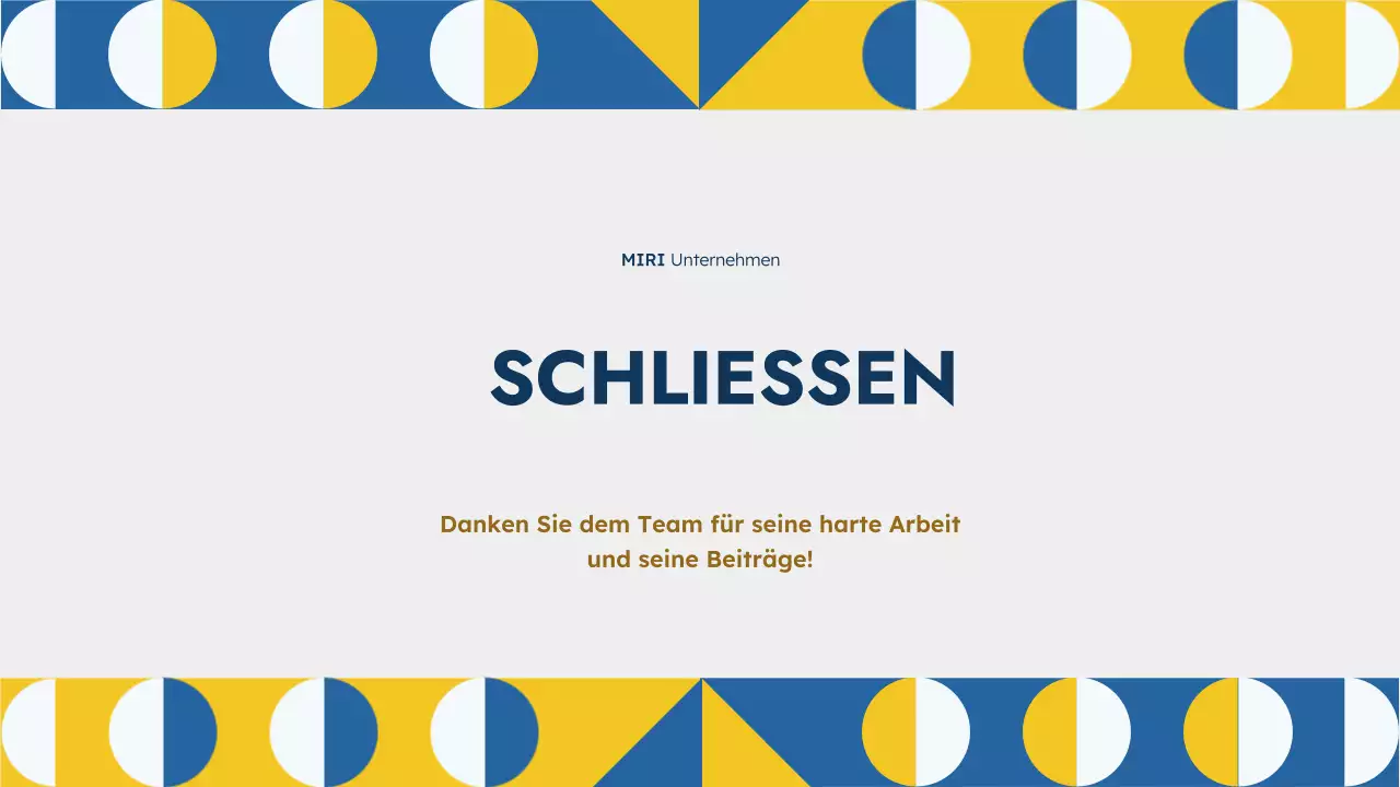 Blue Town Hall Präsentation