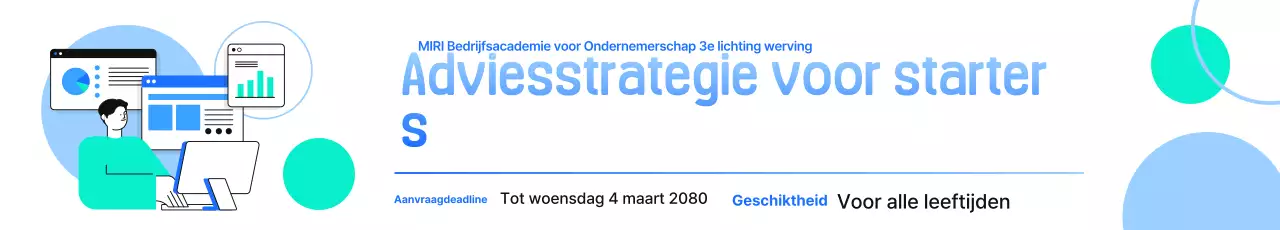 Lichtblauwe moderne starterswerving