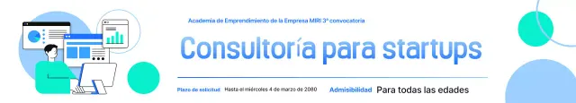 Contratación de nuevas empresas modernas en azul claro