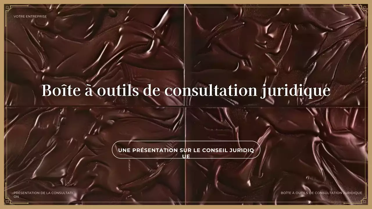 brown professional legal presentation