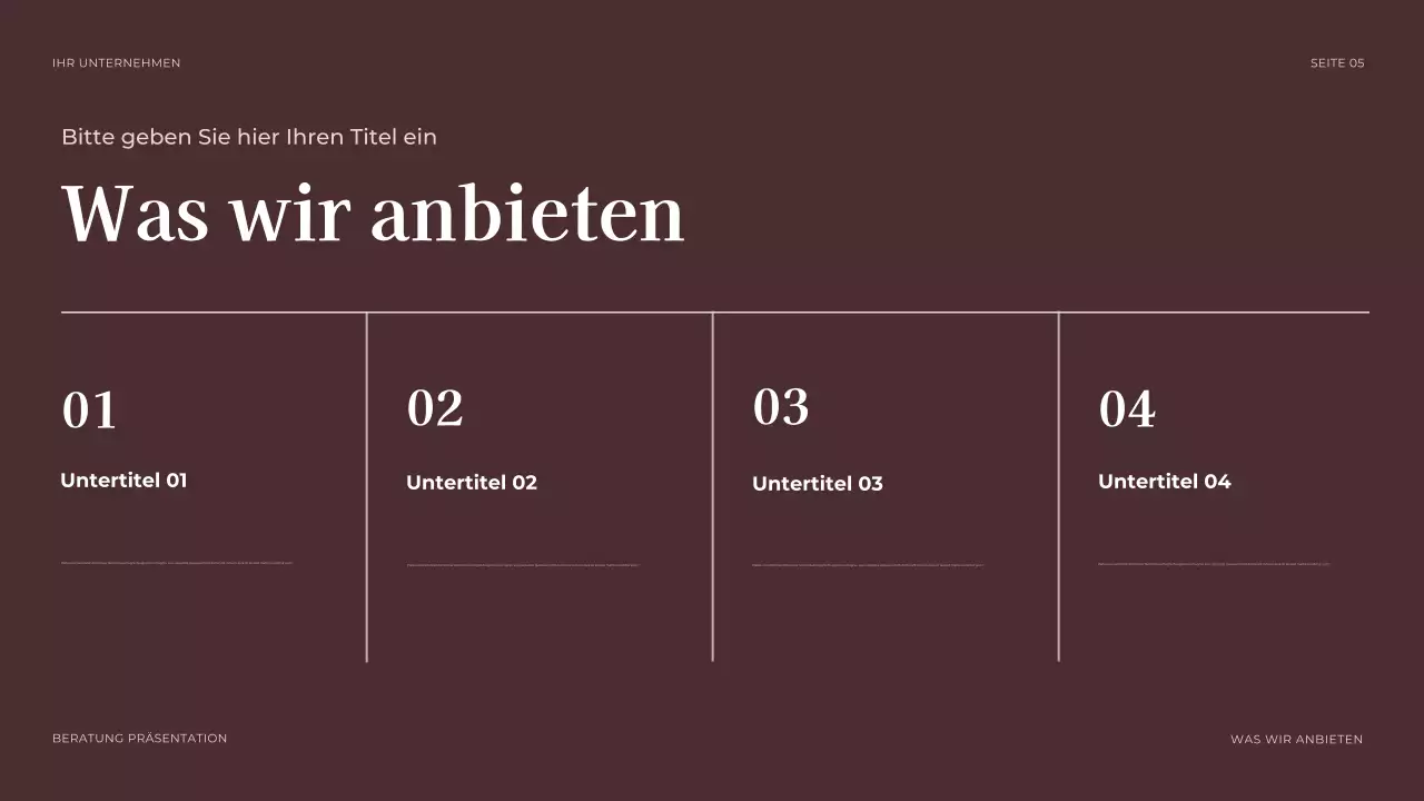 braune professionelle juristische Präsentation