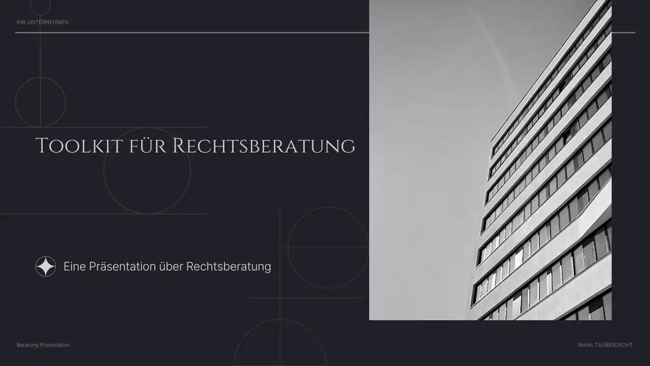 black modern consulting Präsentation