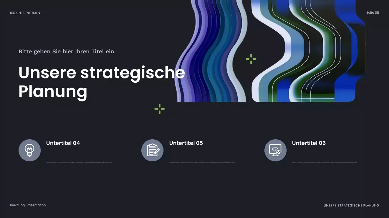 blaue abstrakte Geschäftspräsentation