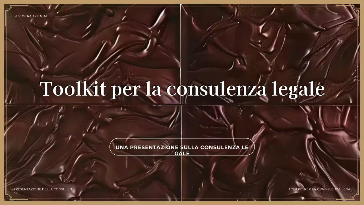 presentazione legale professionale di brown