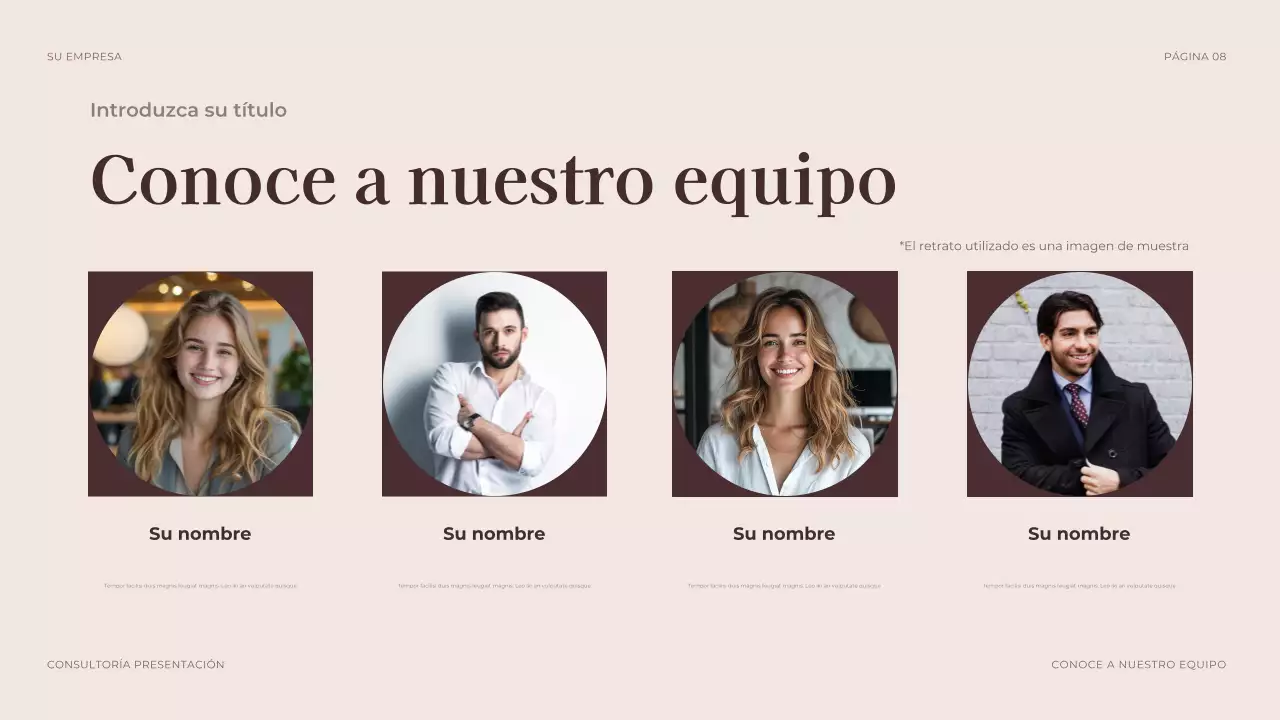 brown presentación jurídica profesional