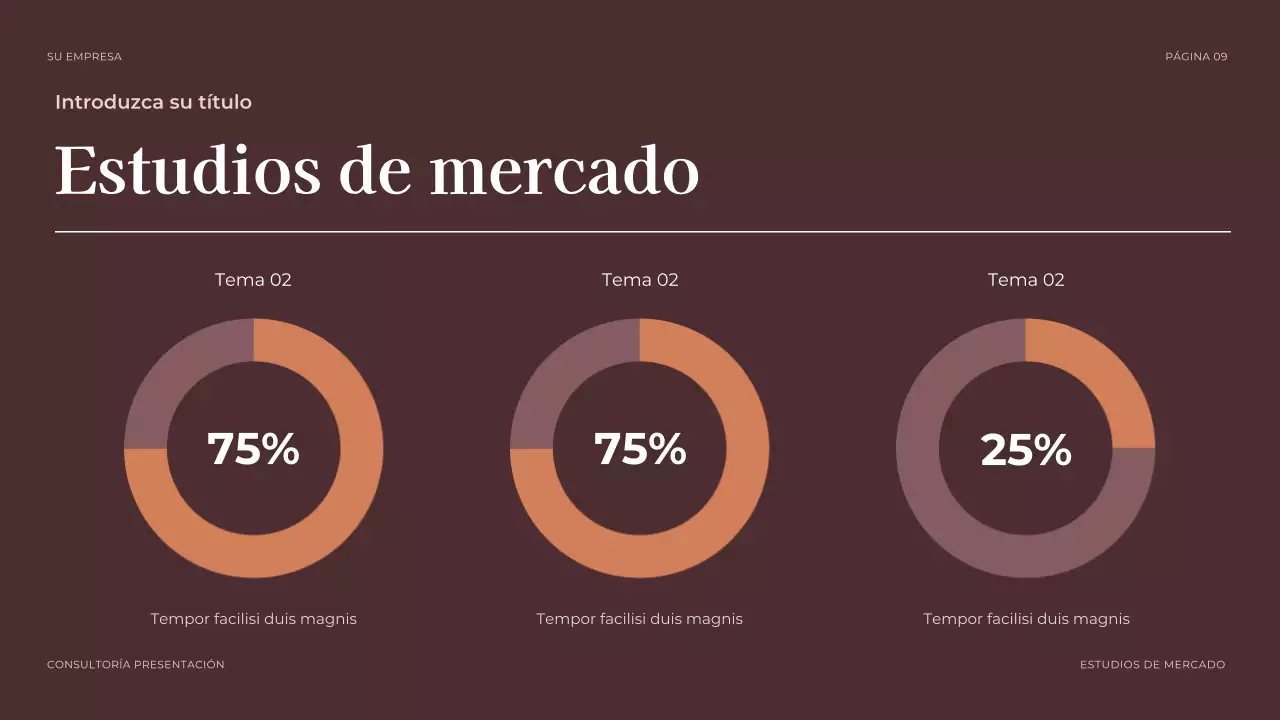 brown presentación jurídica profesional