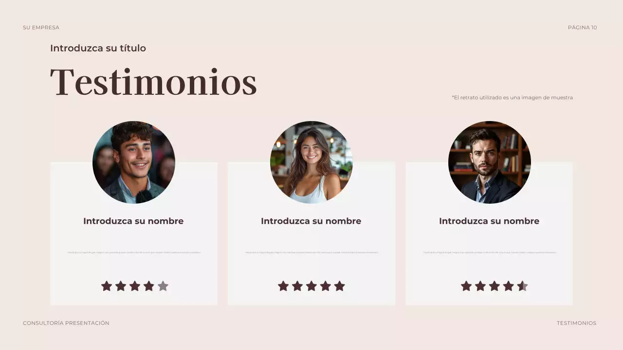 brown presentación jurídica profesional