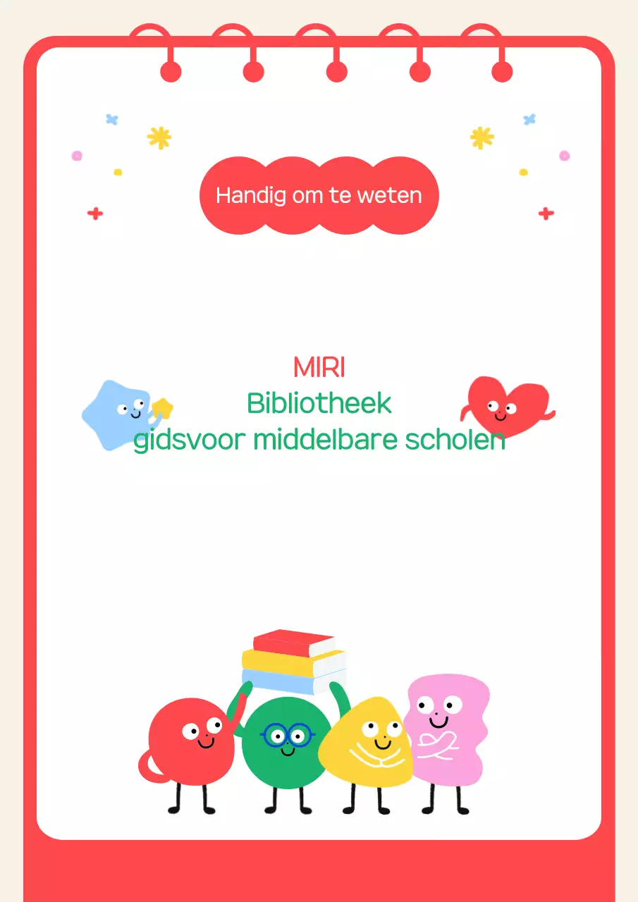 Een gids voor de rode gezellige bibliotheek