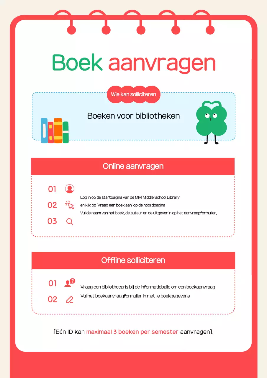 Een gids voor de rode gezellige bibliotheek