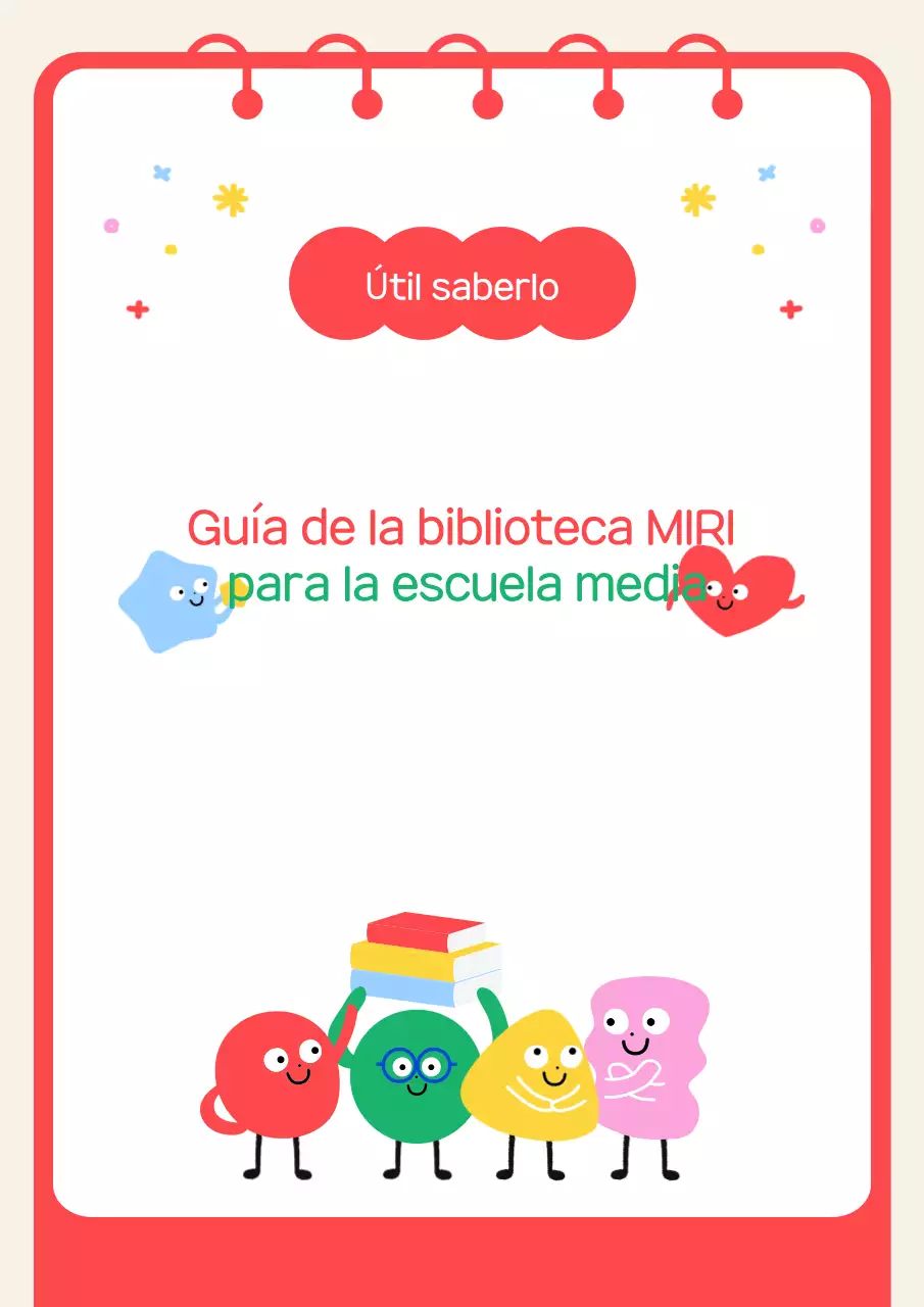 Guía de la acogedora biblioteca roja