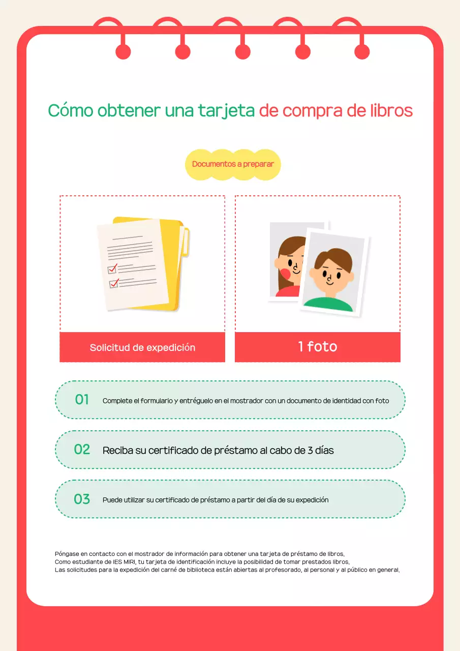 Guía de la acogedora biblioteca roja